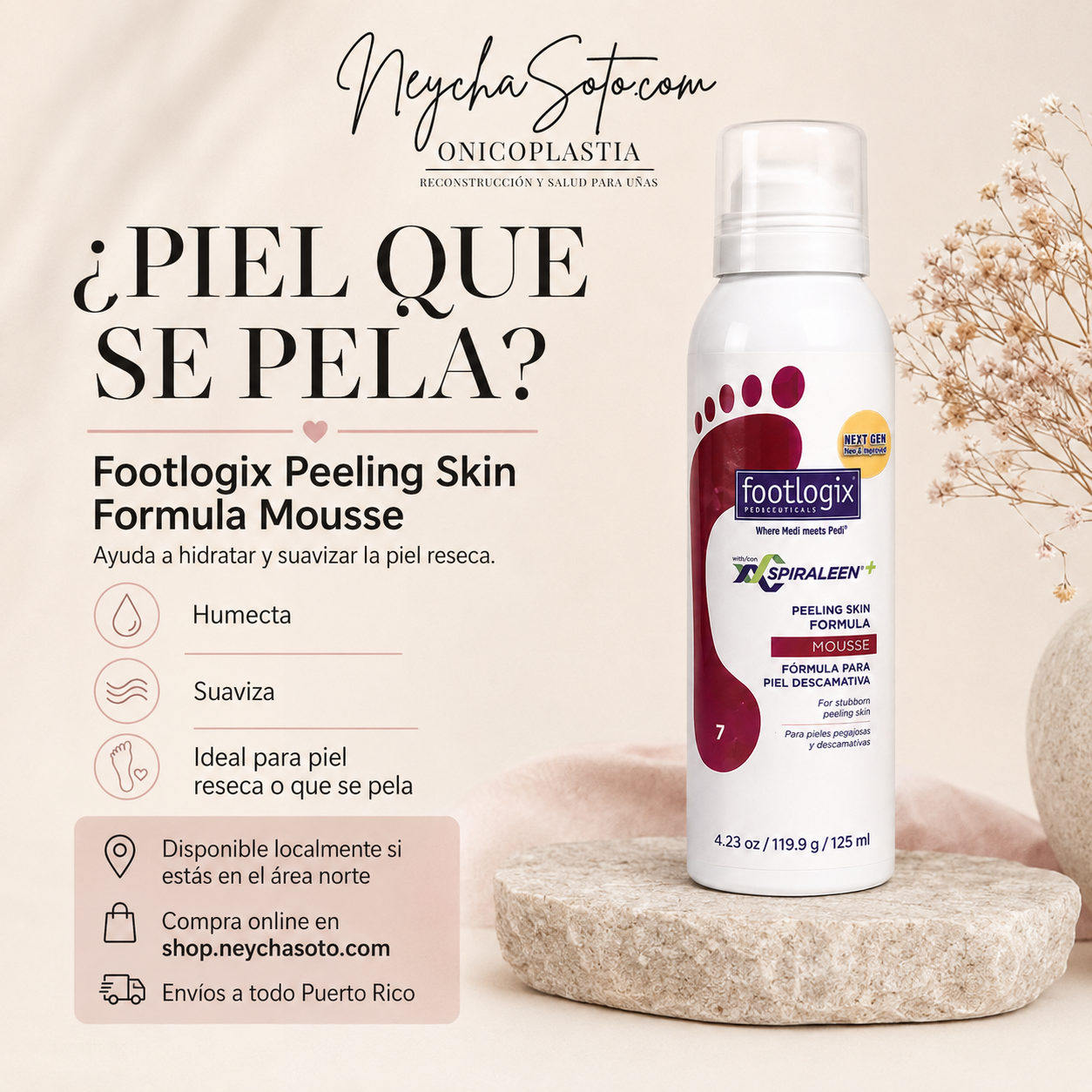 Footlogix Peeling Skin Formula Mousse
