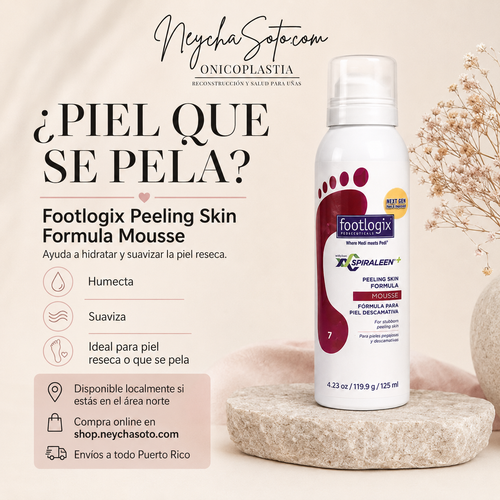 Footlogix Peeling Skin Formula Mousse