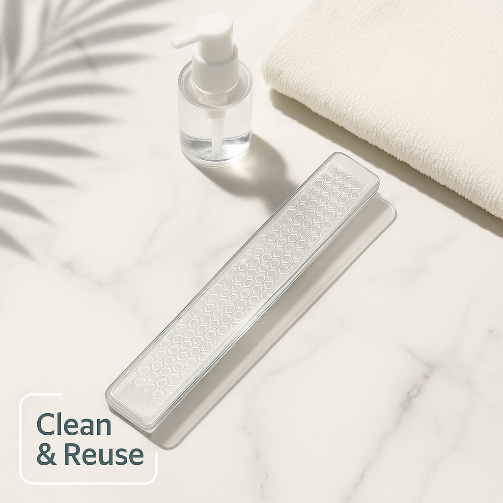 Lima “HoneyComb Nano Glass” - Para  Manicuras