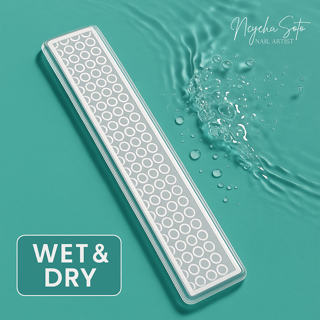 Lima “HoneyComb Nano Glass” - Para  Manicuras