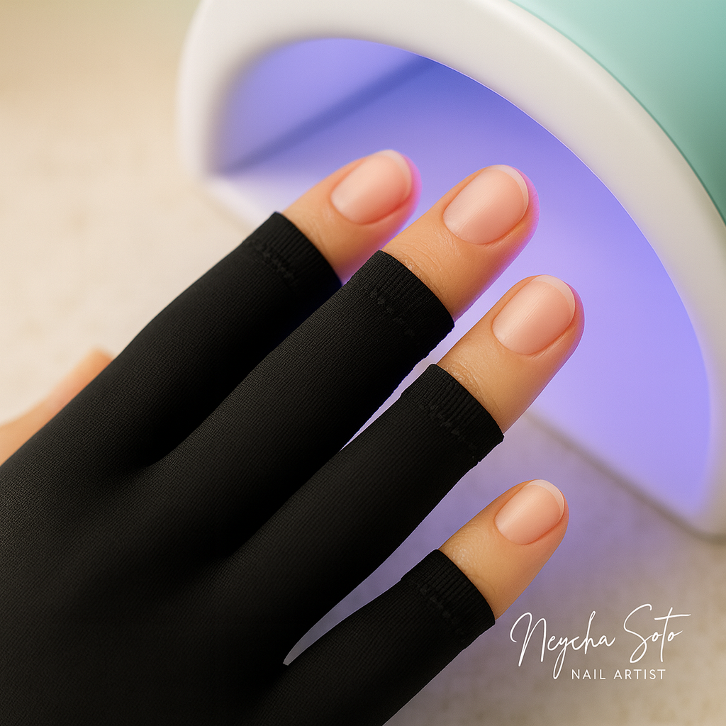 Guantes UV para Manicure – Semidedos