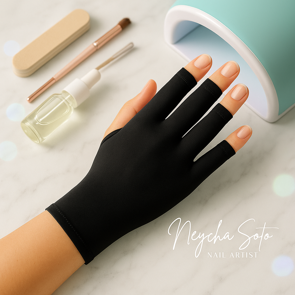 Guantes UV para Manicure – Semidedos